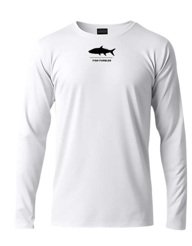 Tarpon Performance Long Sleeve White