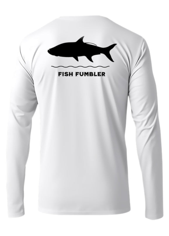 Tarpon Performance Long Sleeve White