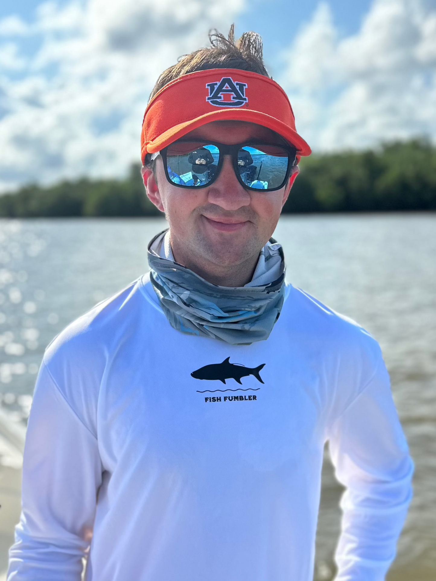 Tarpon Performance Long Sleeve White